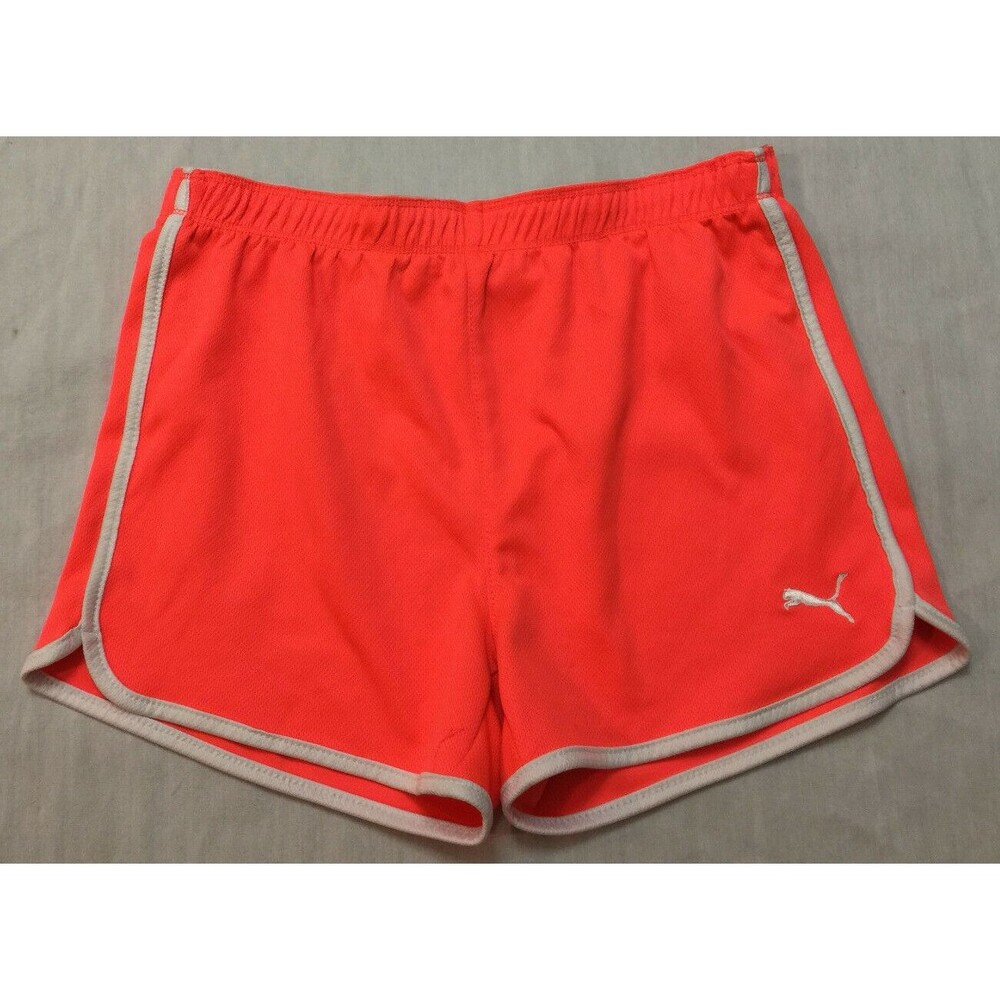 PUMA GIRLS ATHLETIC SHORTS SIZE YOUTH XL